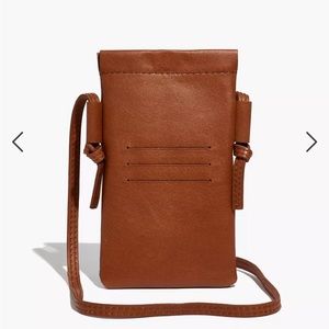 Madewell Leather Iphone Smartphone Crossbody Purse